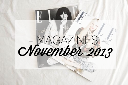 MAGAZINES | November 2013 + B??NUS!