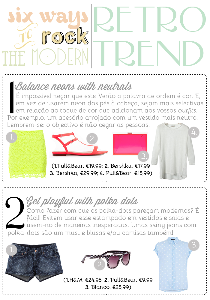 FASHION | 6 Ways To Rock The Modern Retro Trend