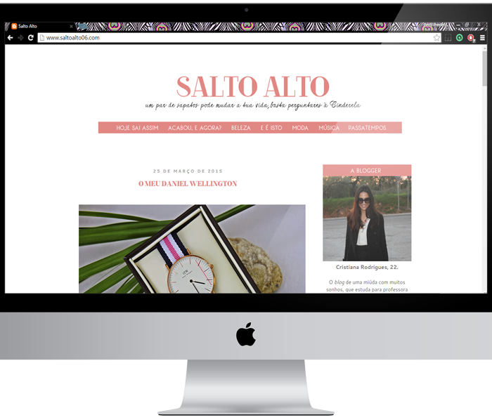 HONEY, I CHANGED YOUR BLOG | Salto Alto