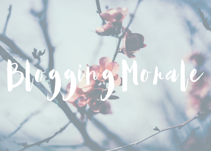 BLOG RELATED | Blogging Morale