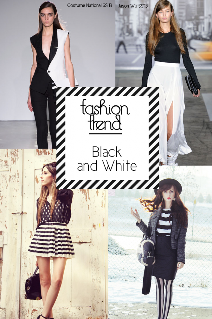 FASHION TREND | Black and White