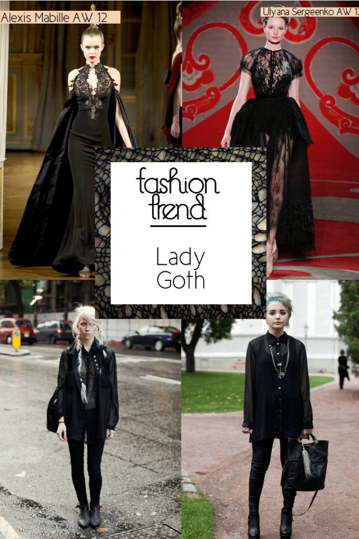 FASHION TREND | Lady Goth