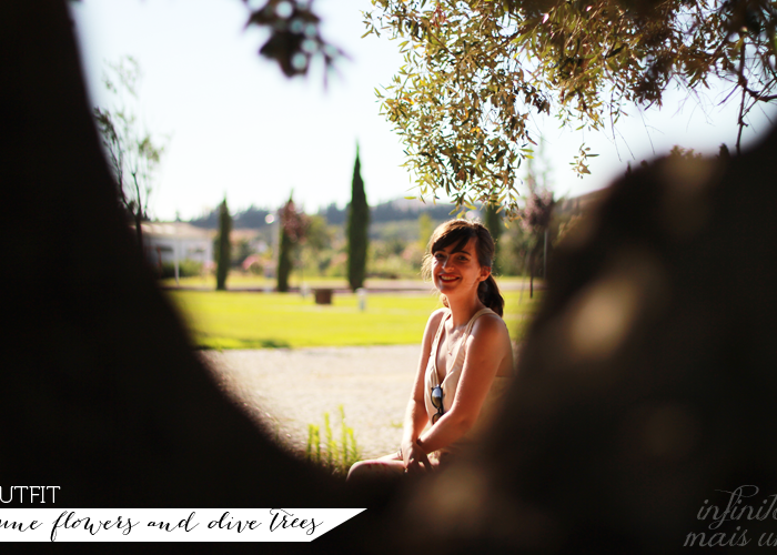 OUTFIT | June Flowers And Olive Trees