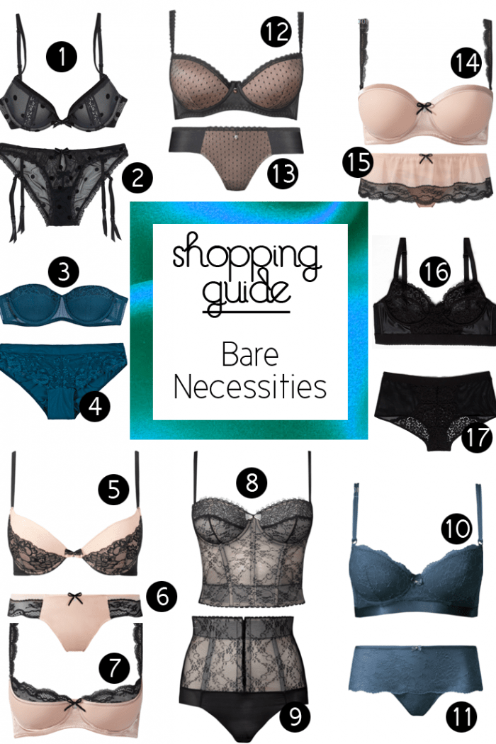 SHOPPING GUIDE | Bare Necessities