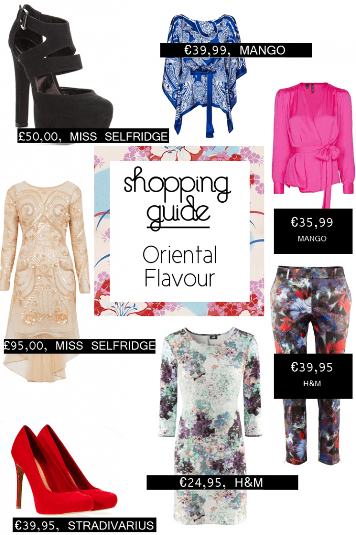 SHOPPING GUIDE | Oriental Flavour Trend