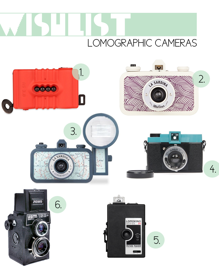 WISHLIST | Lomographic Cameras