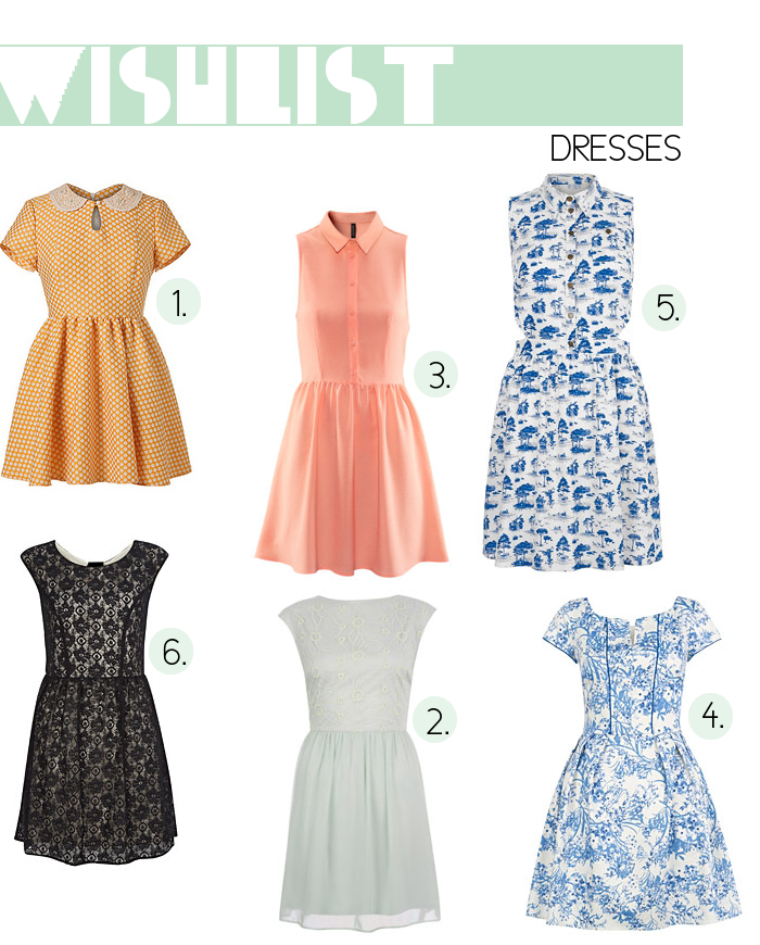 WISHLIST | Dresses