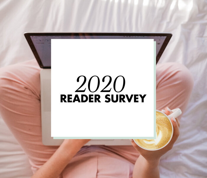 Preciso da vossa ajuda: 2020 Reader Survey